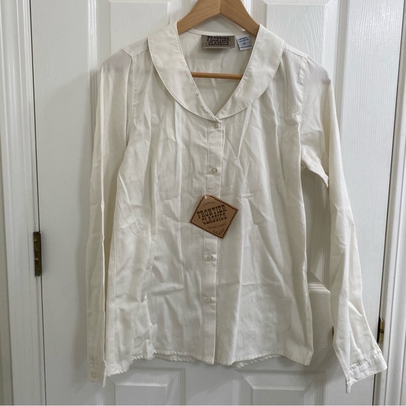 Frontier Classics Ingalls Blouse - Size Small, Authentic Old West Style NWT - Picture 1 of 7